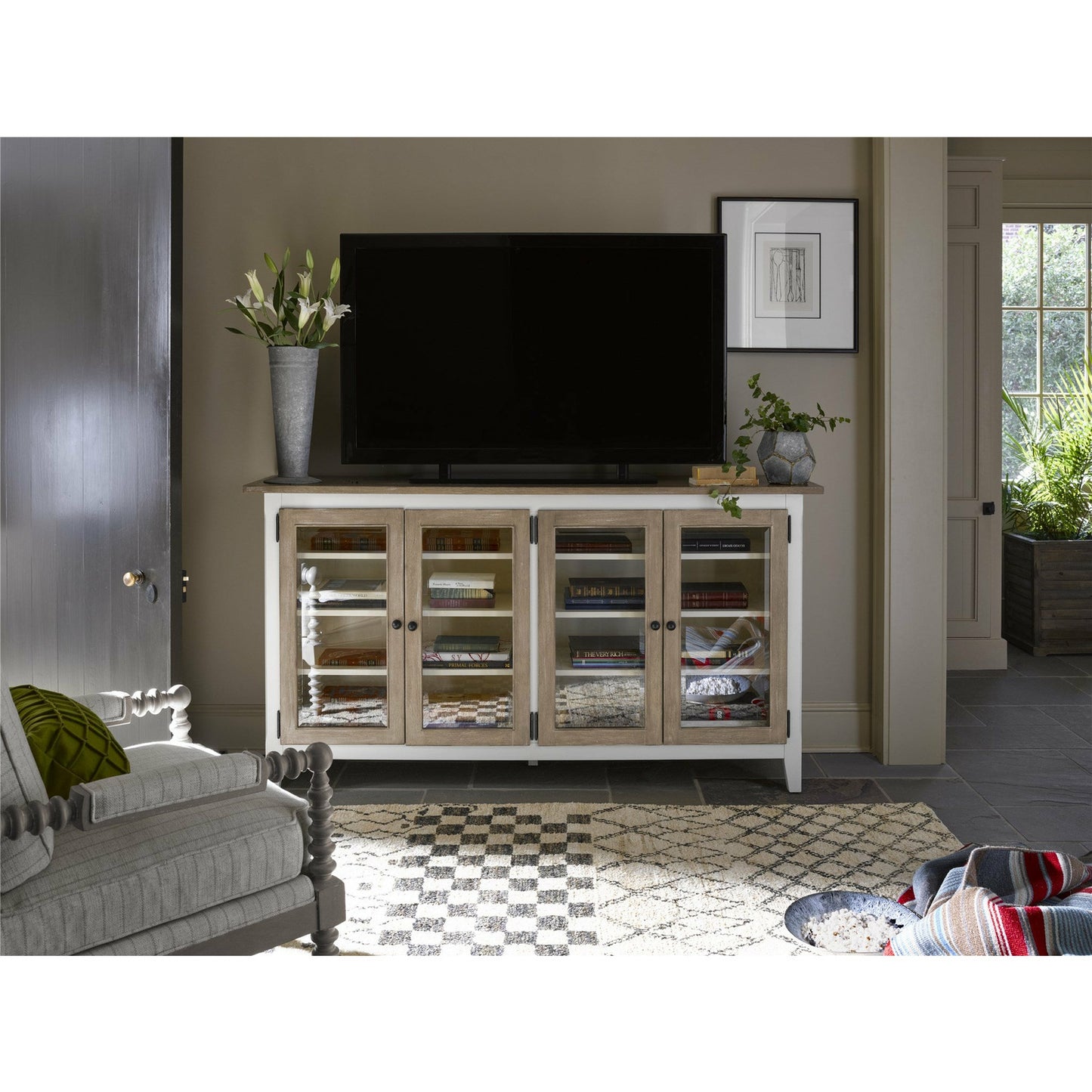 Soho Accent Chair- Stone - Chapin Furniture