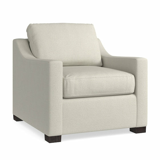 Bassett Oliver Chair- Bone - Chapin Furniture