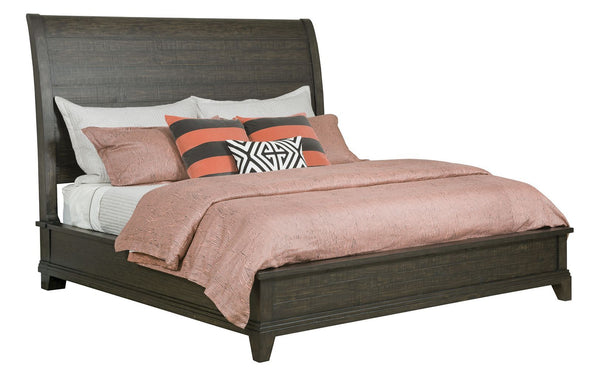 Plank Road Eastburn Sleigh Bed- Queen - Chapin Furniture