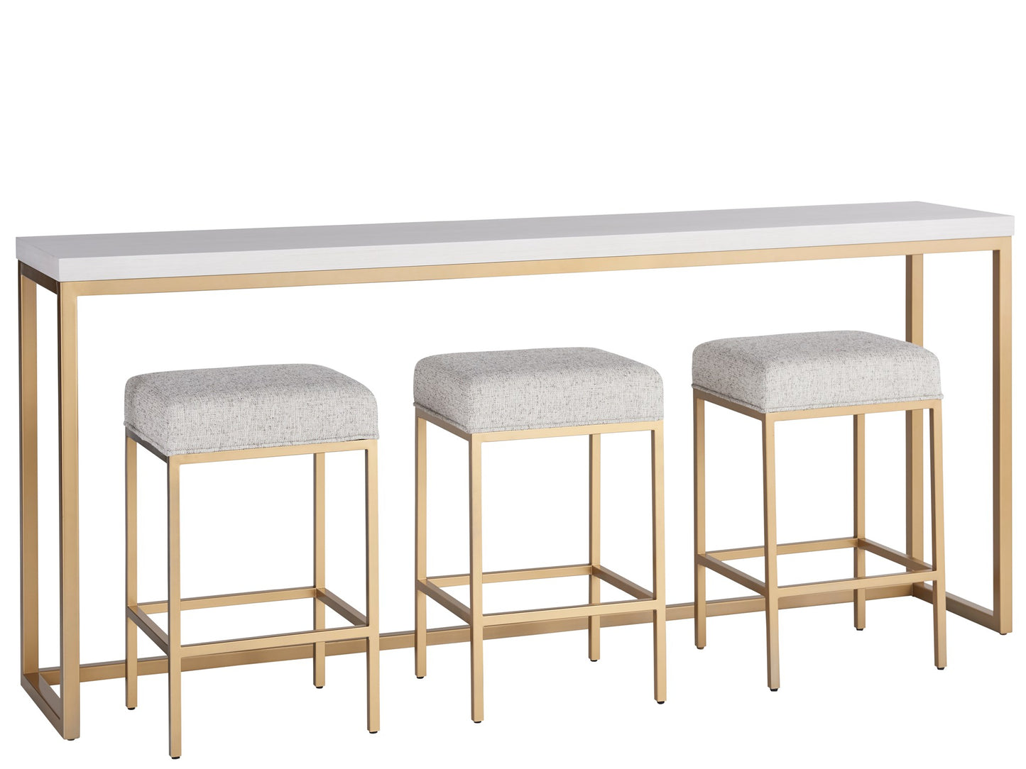 Love Joy Bliss Miranda Kerr Console Table With 3 Stools - Chapin Furniture