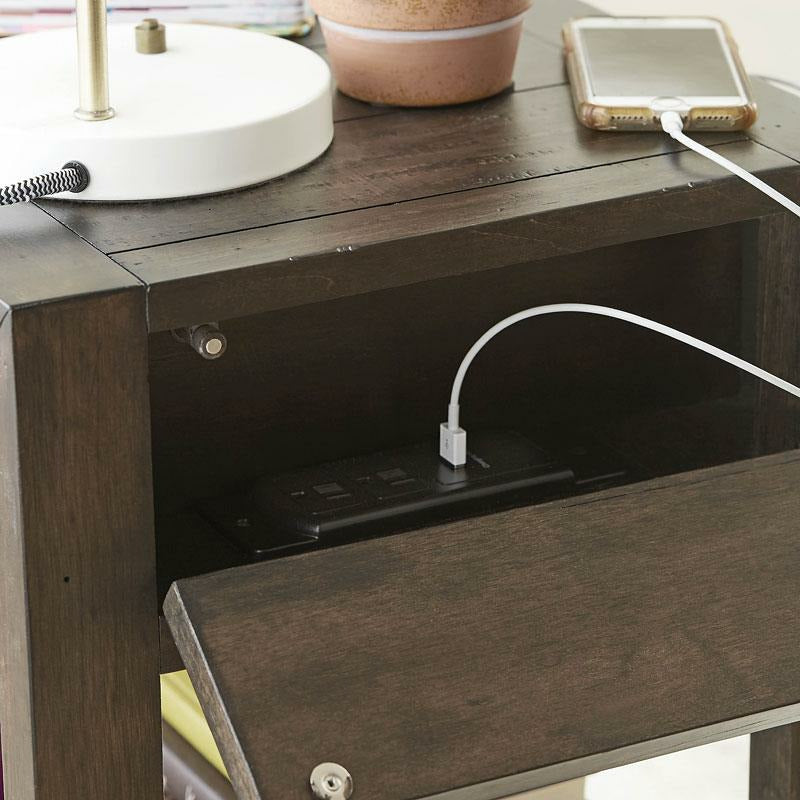 Portman Charging Chairside Table - Chapin Furniture