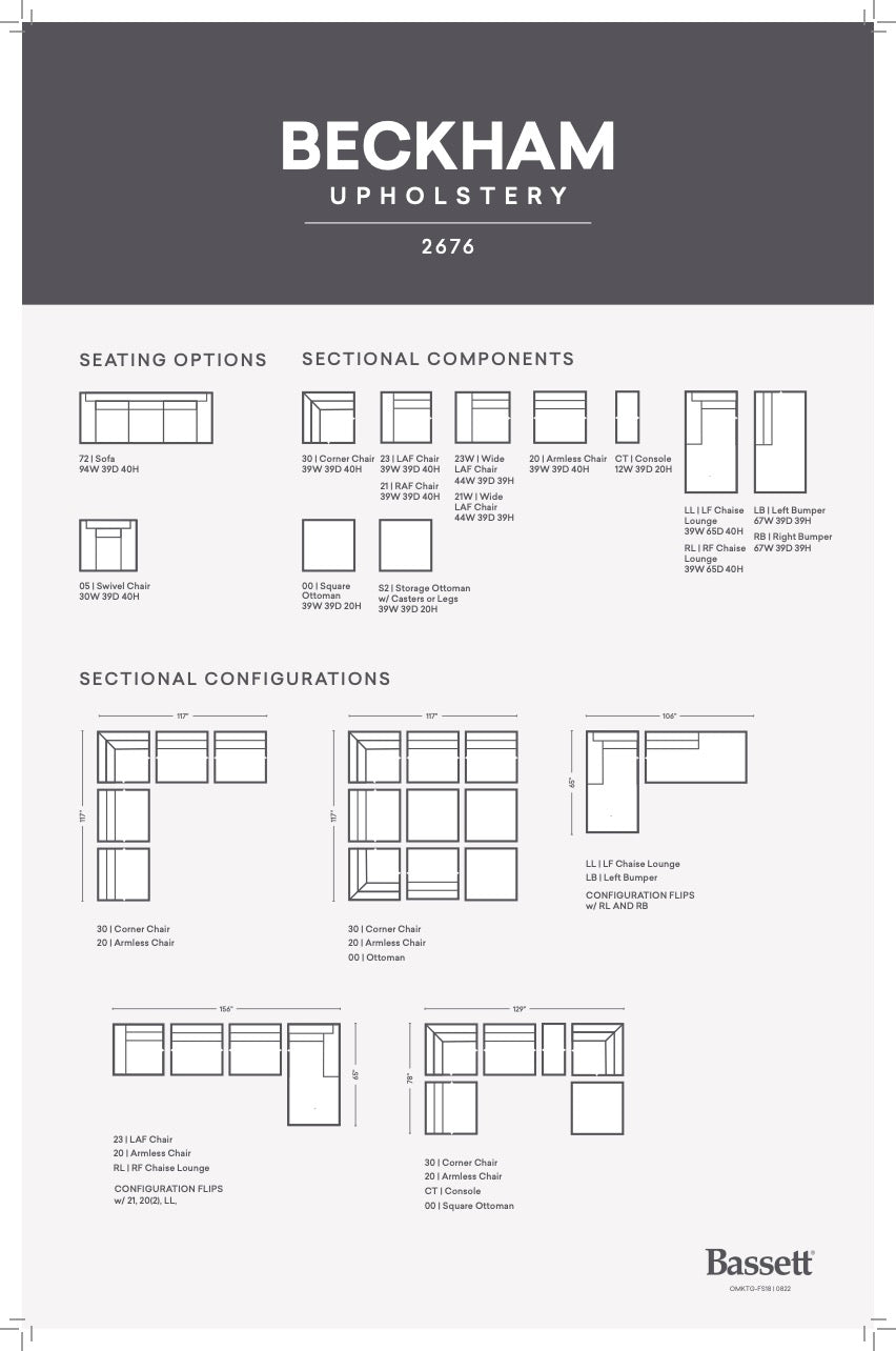 Beckham Pit Sectional - Chapin Furniture