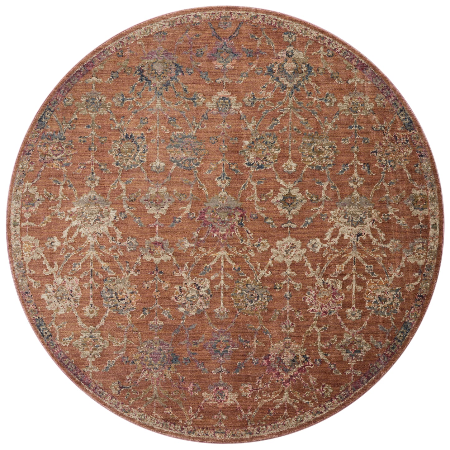 Loloi Giada Terracotta / Multi Rug - Chapin Furniture