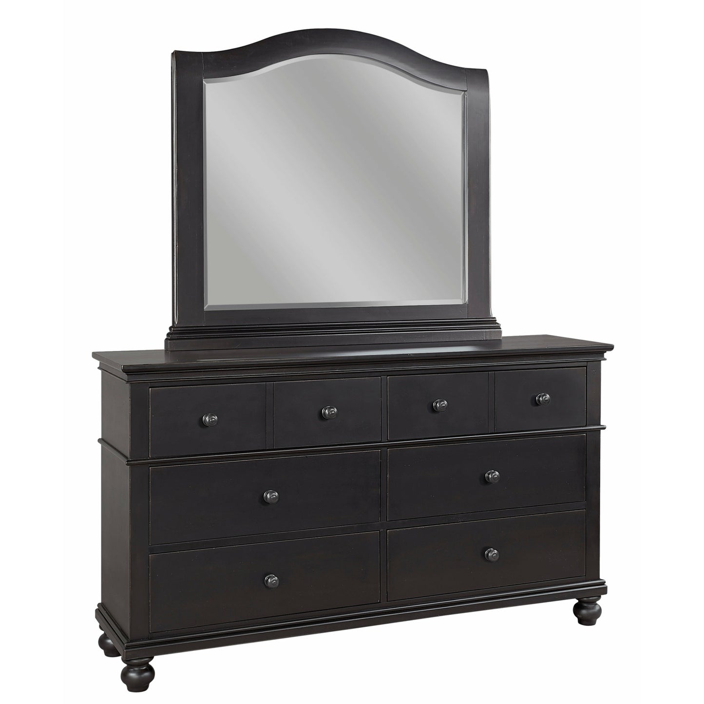 Oxford Arched Dresser Mirror- Multiple Finish Options - Chapin Furniture