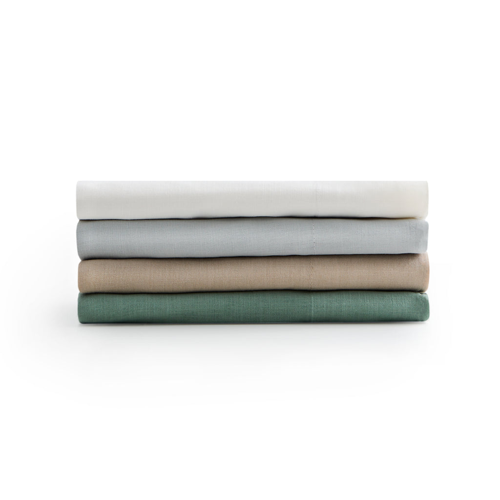 Linen-Weave Cotton Sheet Set - Chapin Furniture