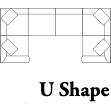Bowe Modular Sectional- U Shape Slate - Chapin Furniture