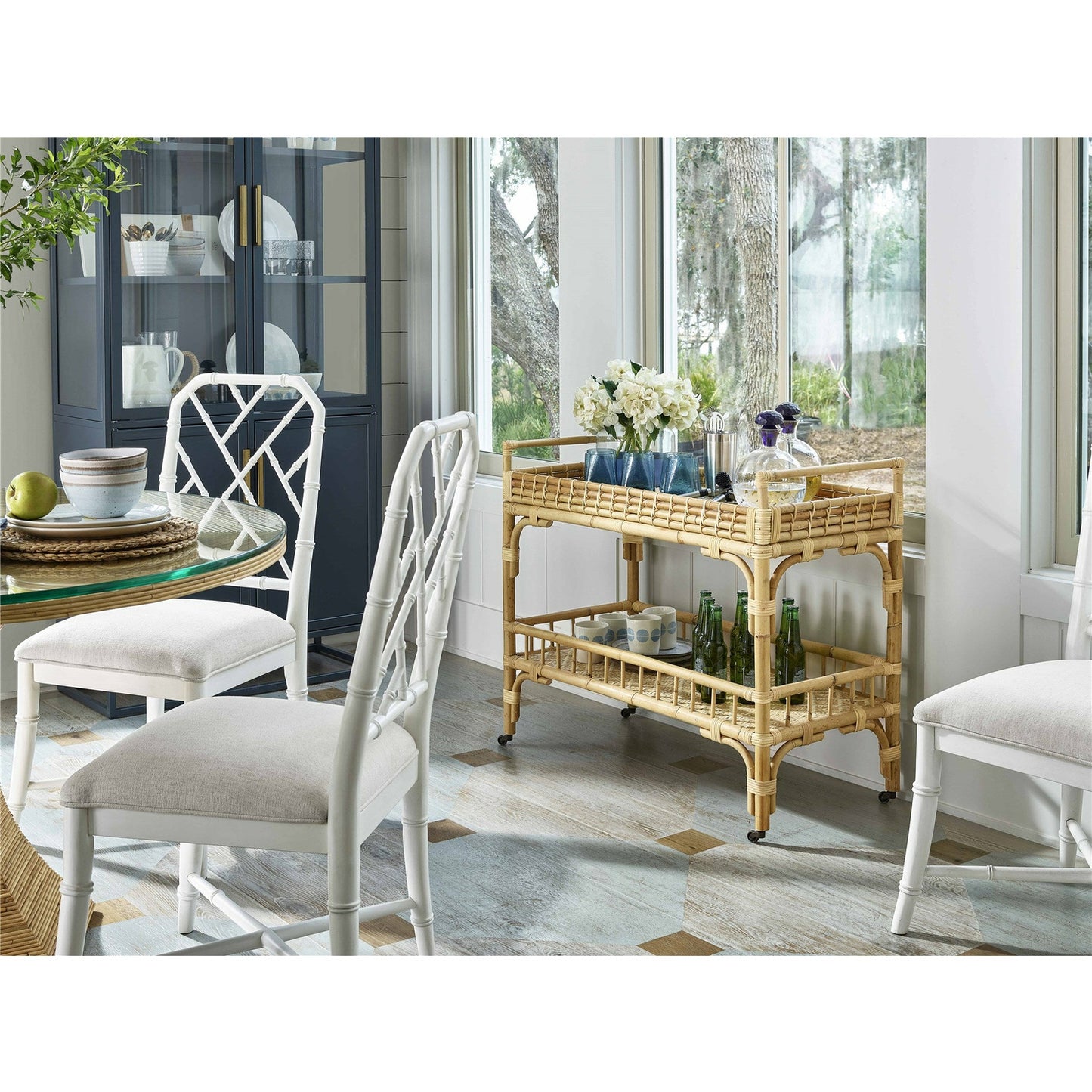 Getaway Coastal 5 O'Clock Bar Cart - Chapin Furniture