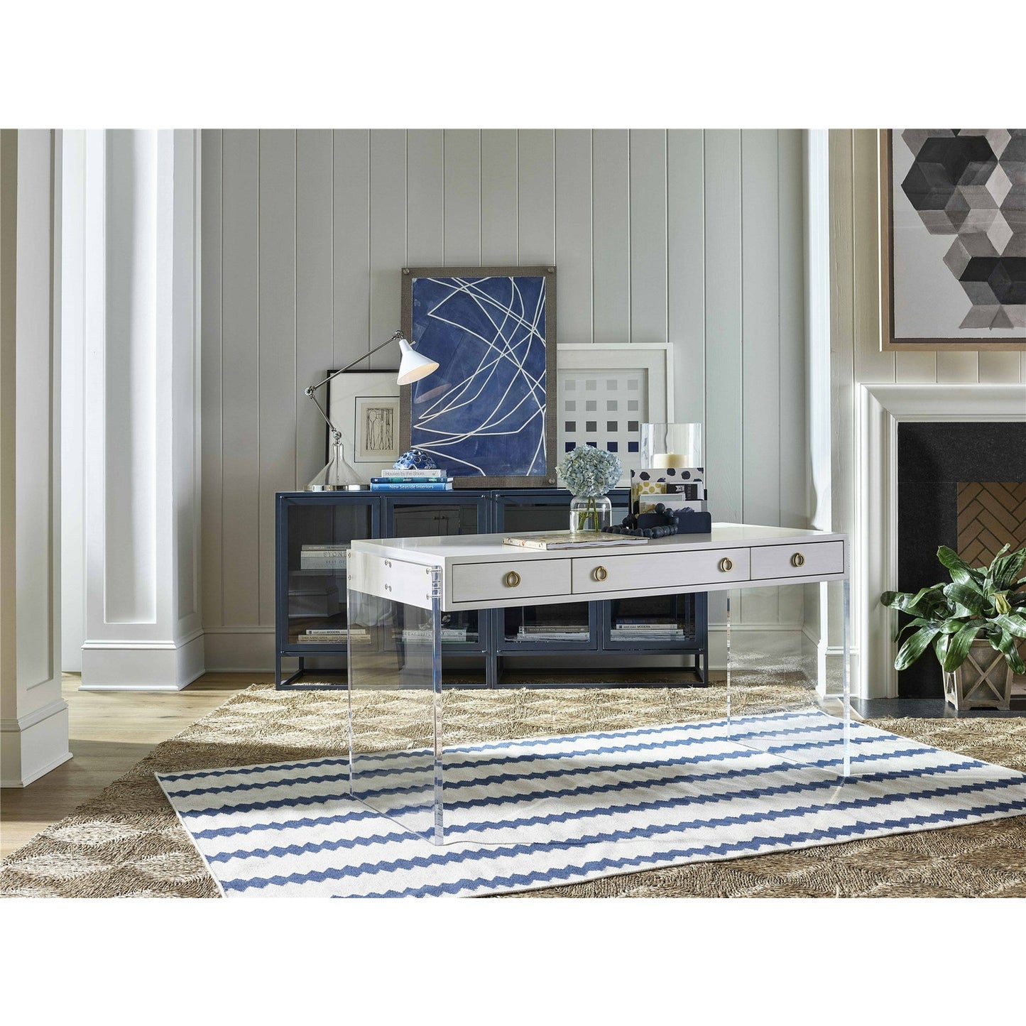 Getaway Santorini Short Metal Cabinet - Chapin Furniture