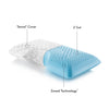 Shoulder Zoned Gel Dough® Mid Loft Pillow- Queen - Chapin Furniture