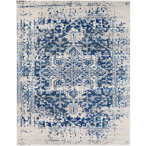 Harput Dark Blue Rug - Chapin Furniture