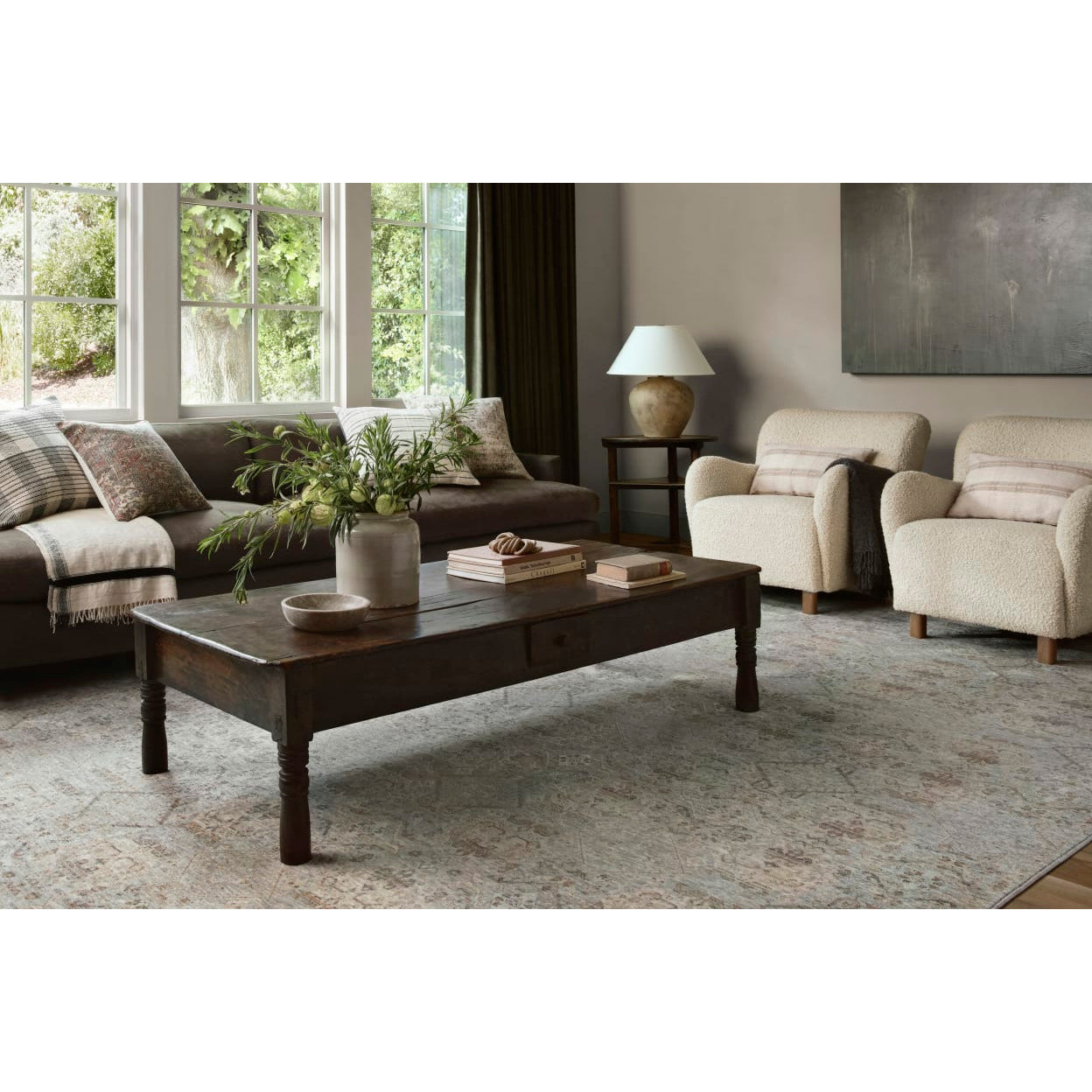 Amber Lewis Madera Pal0004 Green Pillow - Chapin Furniture