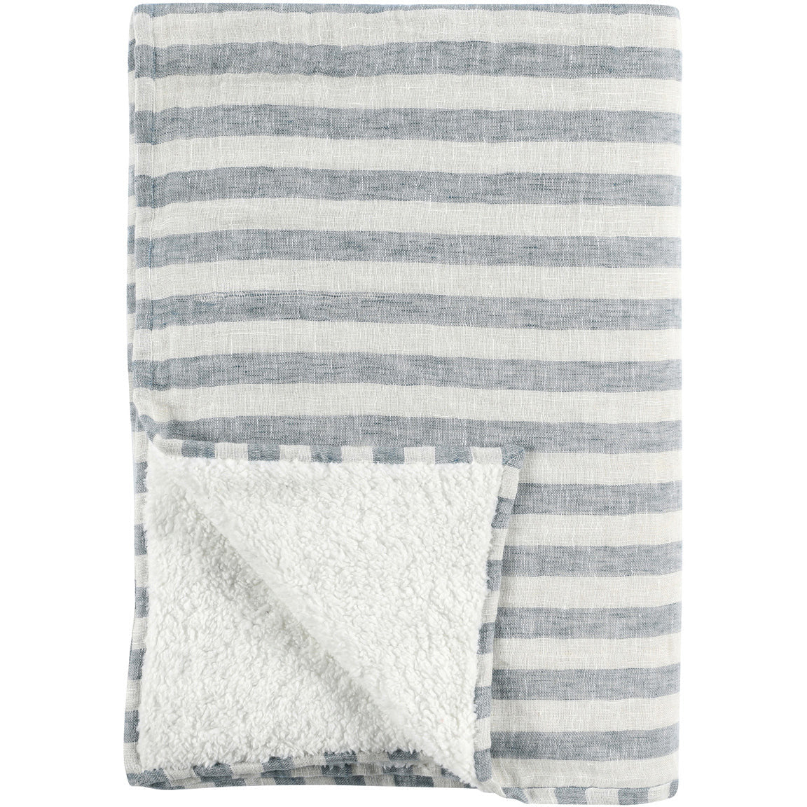 TC Cyprus Ivory/Blue Throw - Chapin Furniture