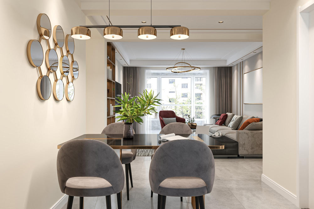 How To Arrange Furniture In An Open-Concept Living And Dining Room
