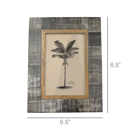 4x6 Picture Frame - Chiseled Horn - Chapin Furniture