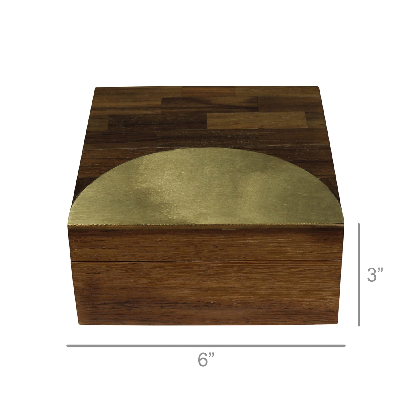 Box - Teak and Brass - Chapin Furniture