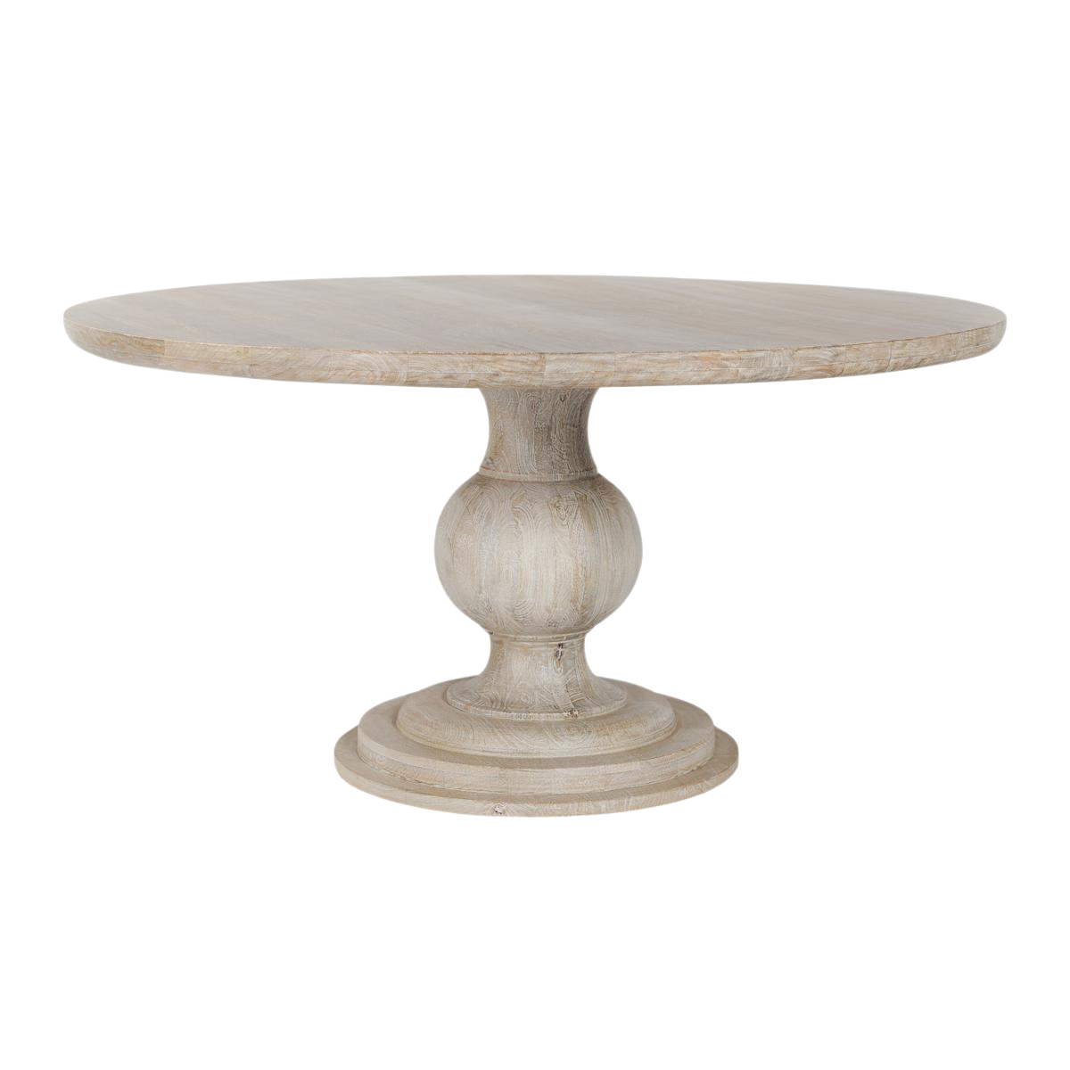 Hera Mango Wood 60" Round Dining Table - Chapin Furniture