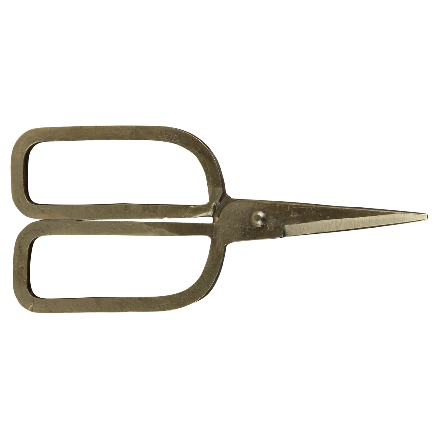 Squared Scissors - Brass - Chapin Furniture
