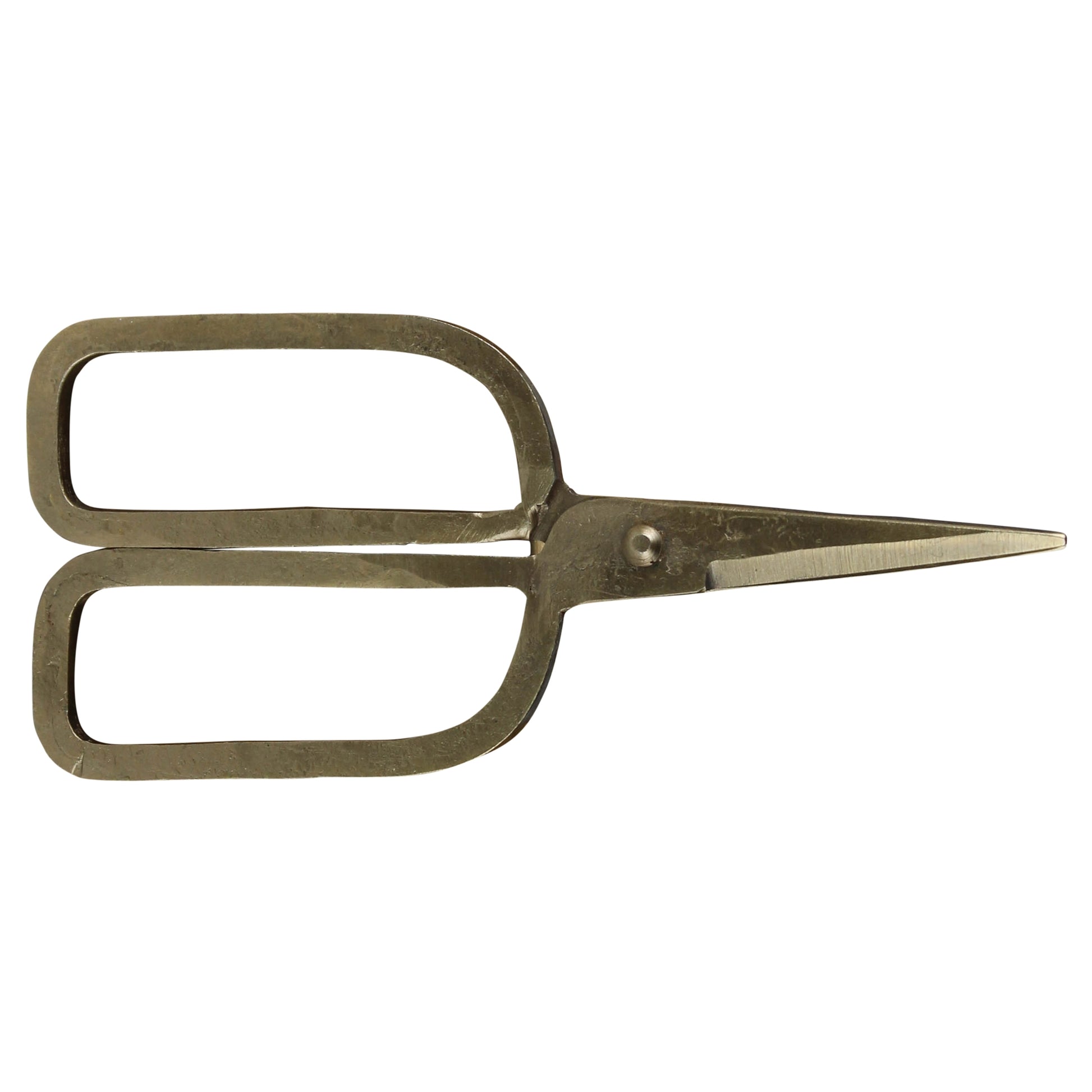 Squared Scissors - Brass - Chapin Furniture