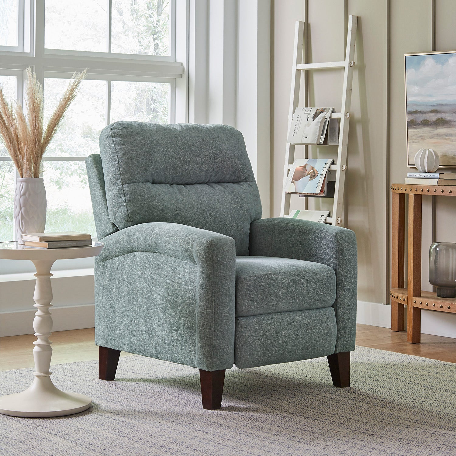 Wynne High Leg Recliner- Custom - Chapin Furniture