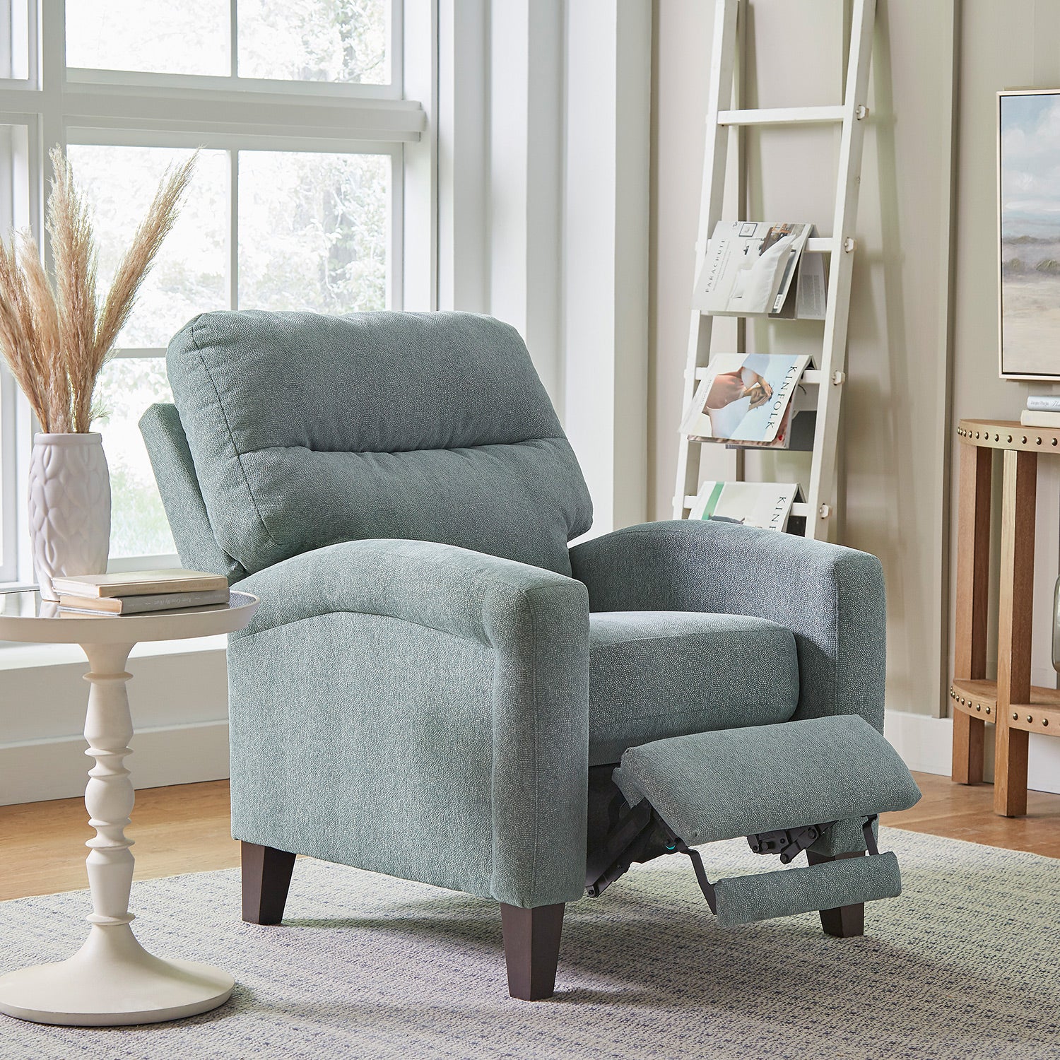 Wynne High Leg Recliner- Custom - Chapin Furniture