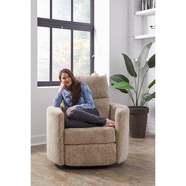 Corllini Swivel Recliner - Custom - Chapin Furniture