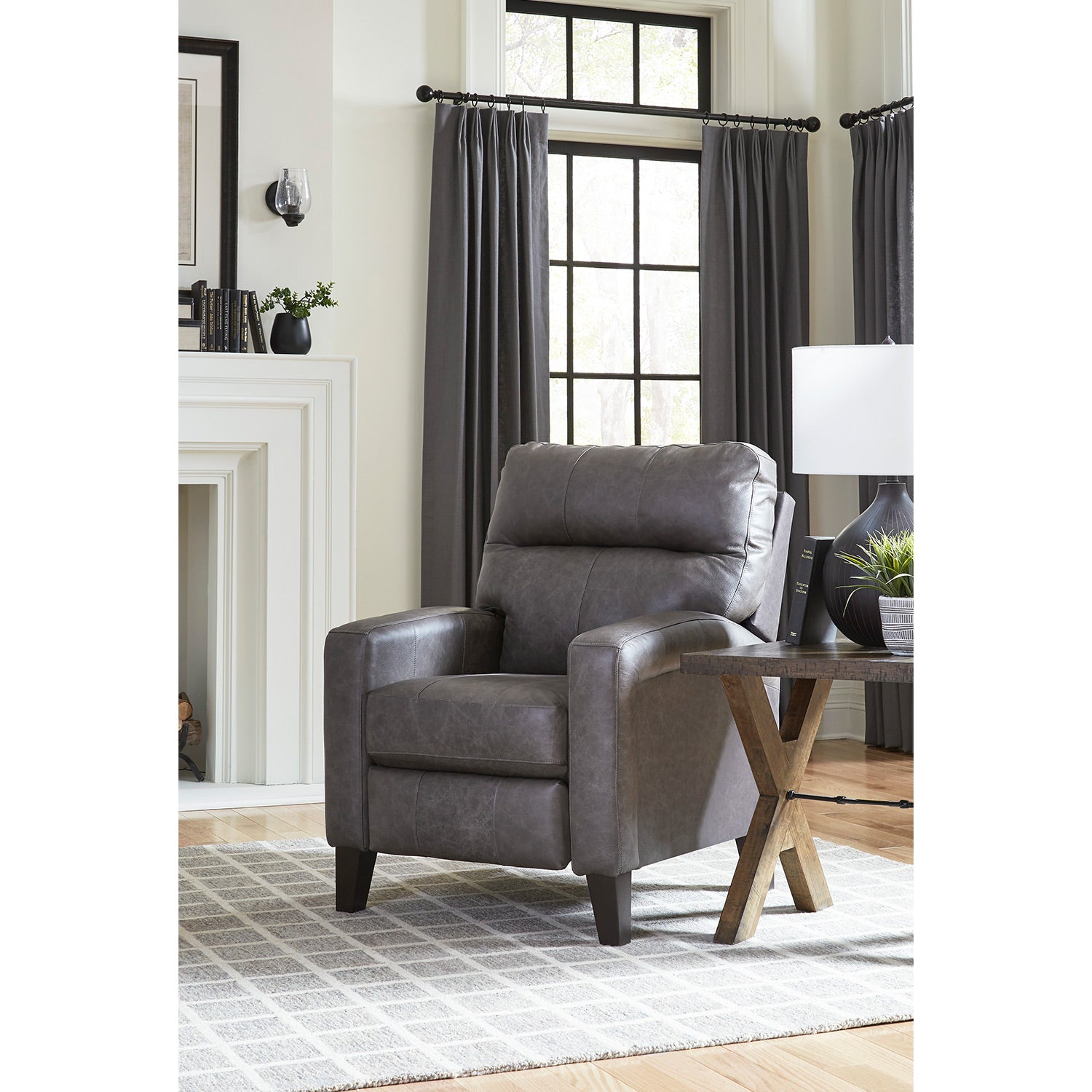 Wynne High Leg Recliner- Custom - Chapin Furniture