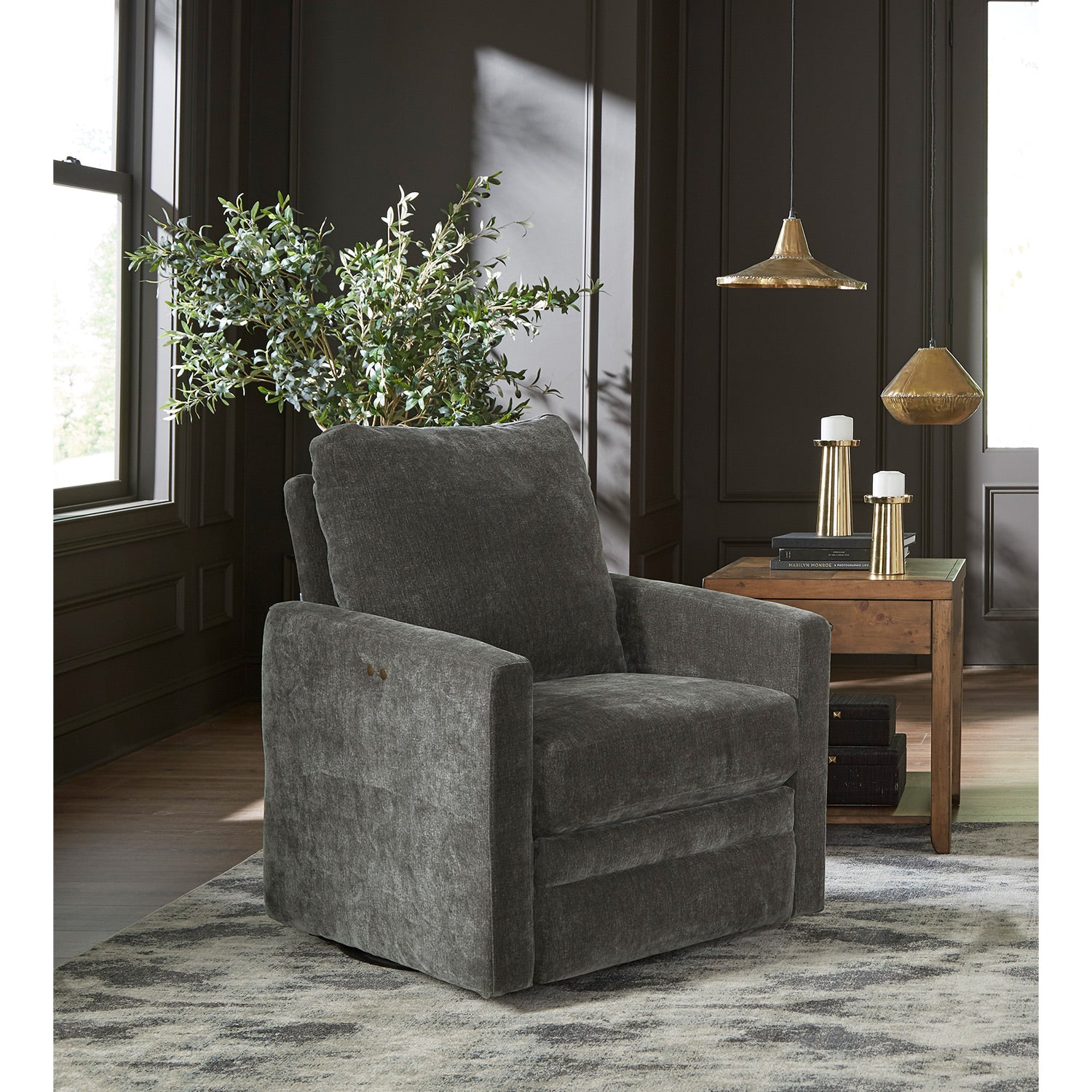 Giana Swivel Recliner - Custom - Chapin Furniture