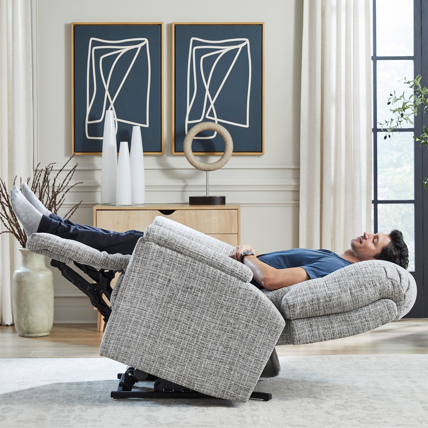 Coppell Bodyrest Recliner- Custom - Chapin Furniture