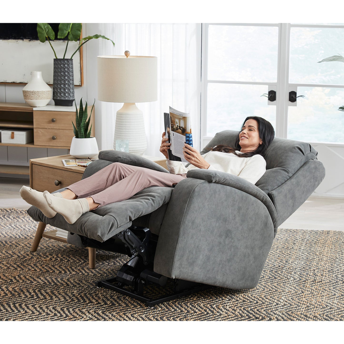 Haleigh Bodyrest Recliner- Custom - Chapin Furniture