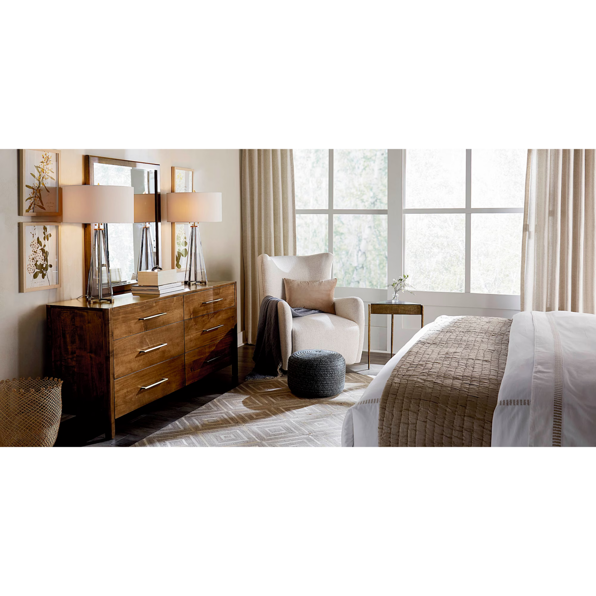 Benchmade Parkway Dresser Mirror - Tobacco - Chapin Furniture