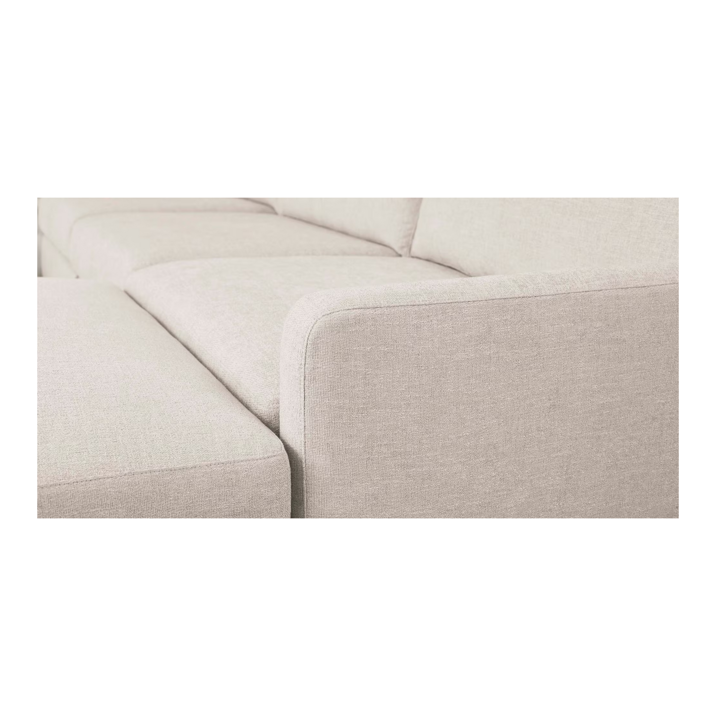 Colby Thin Track Arm Modular U-Shaped Sectional - Custom - Chapin Furniture