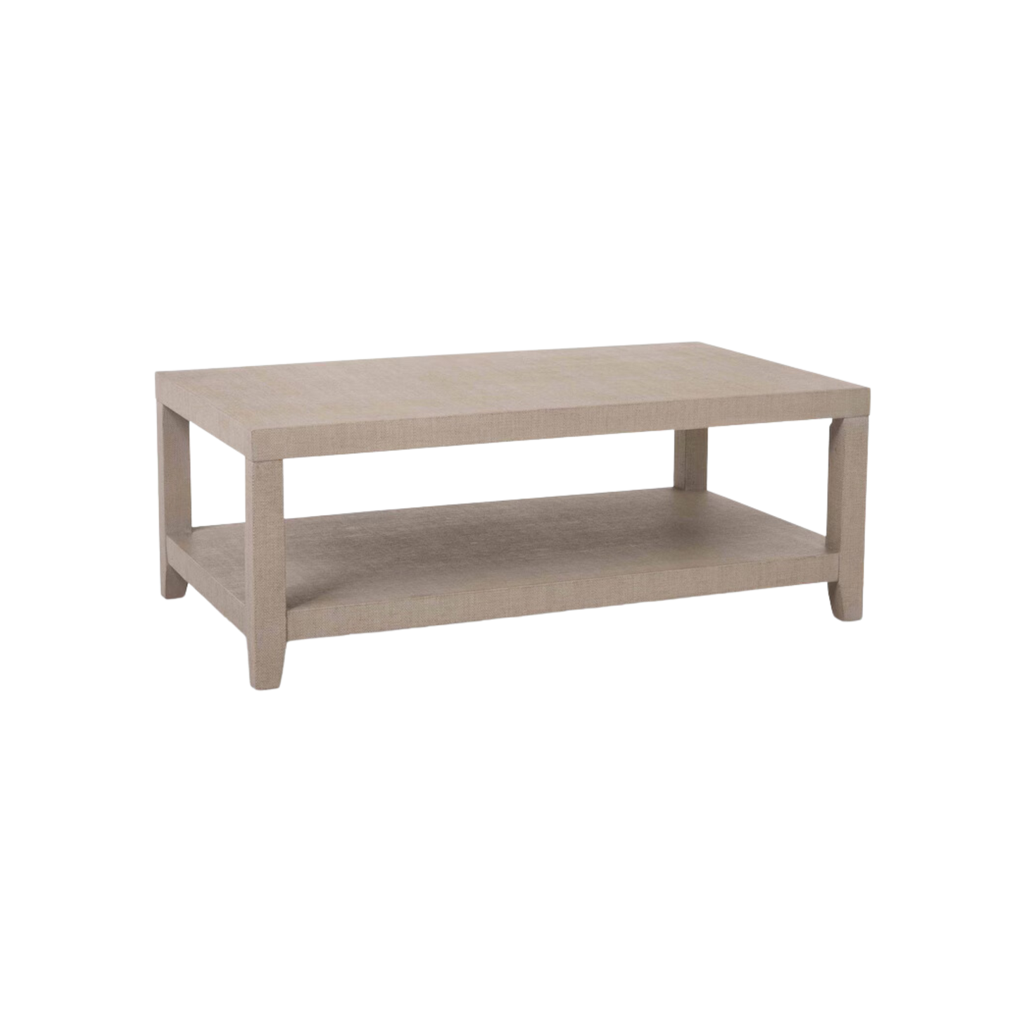 Ventura Raffia Rectangle Cocktail Table - Sand Grey - Chapin Furniture