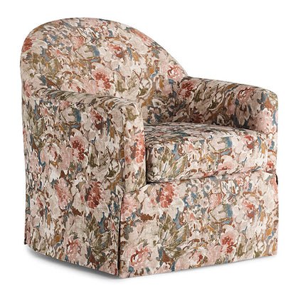 Meg Slipcovered Swivel Chair- Custom - Chapin Furniture