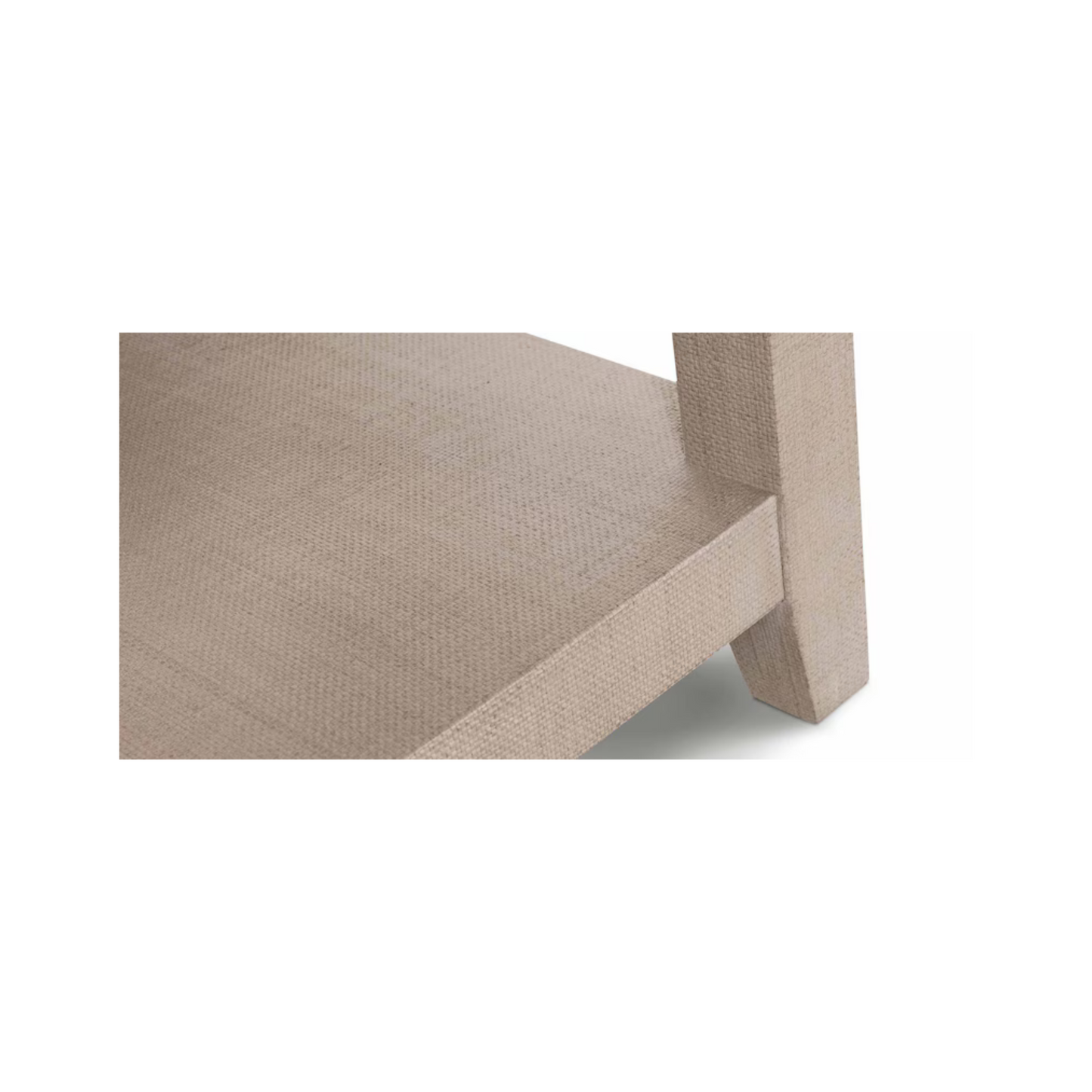 Ventura Raffia Rectangle Cocktail Table - Sand Grey - Chapin Furniture