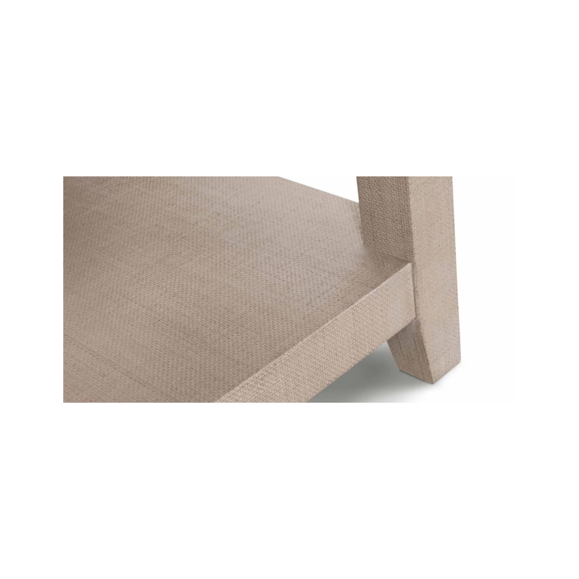 Ventura Raffia Rectangle Cocktail Table - Sand Grey - Chapin Furniture