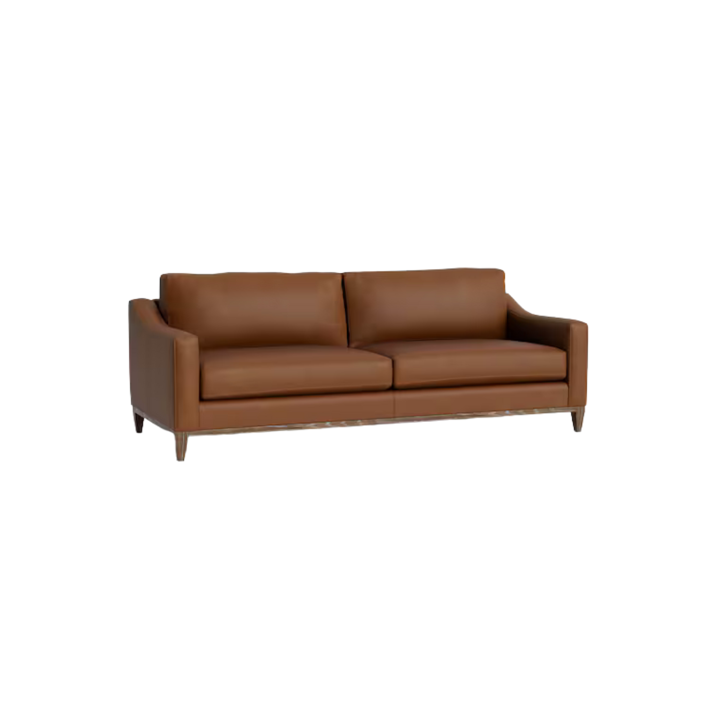 Sanford Leather Sofa - Custom - Chapin Furniture