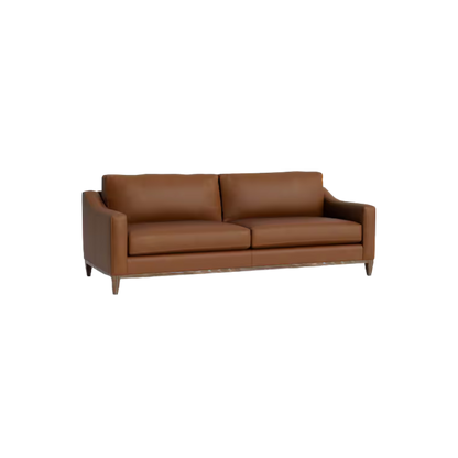 Sanford Leather Sofa - Custom - Chapin Furniture