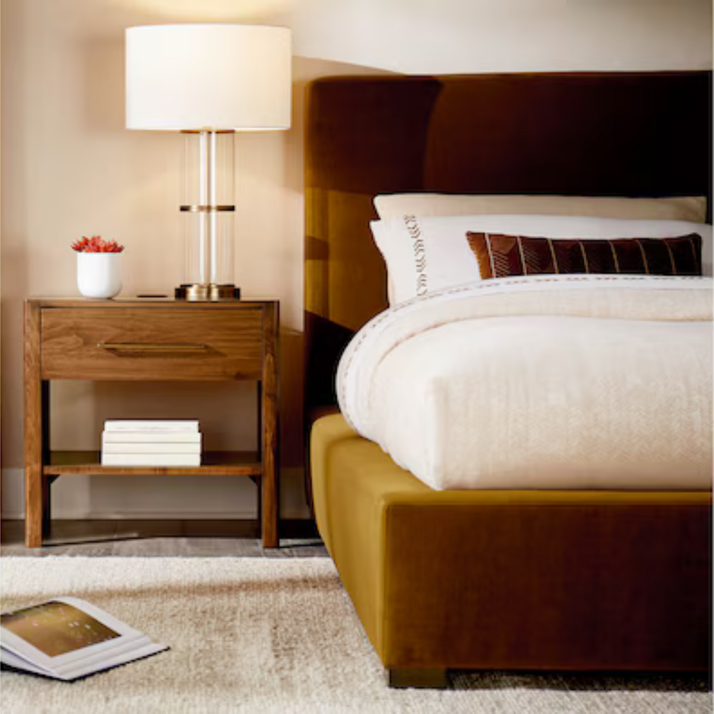 Eden Upholstered Bed 48" - Custom - Chapin Furniture