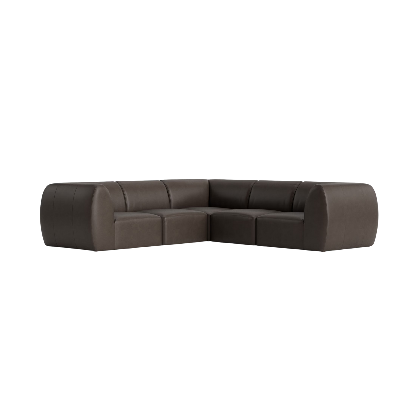 Clyde Modular L-Shaped Leather Sectional - Custom - Chapin Furniture