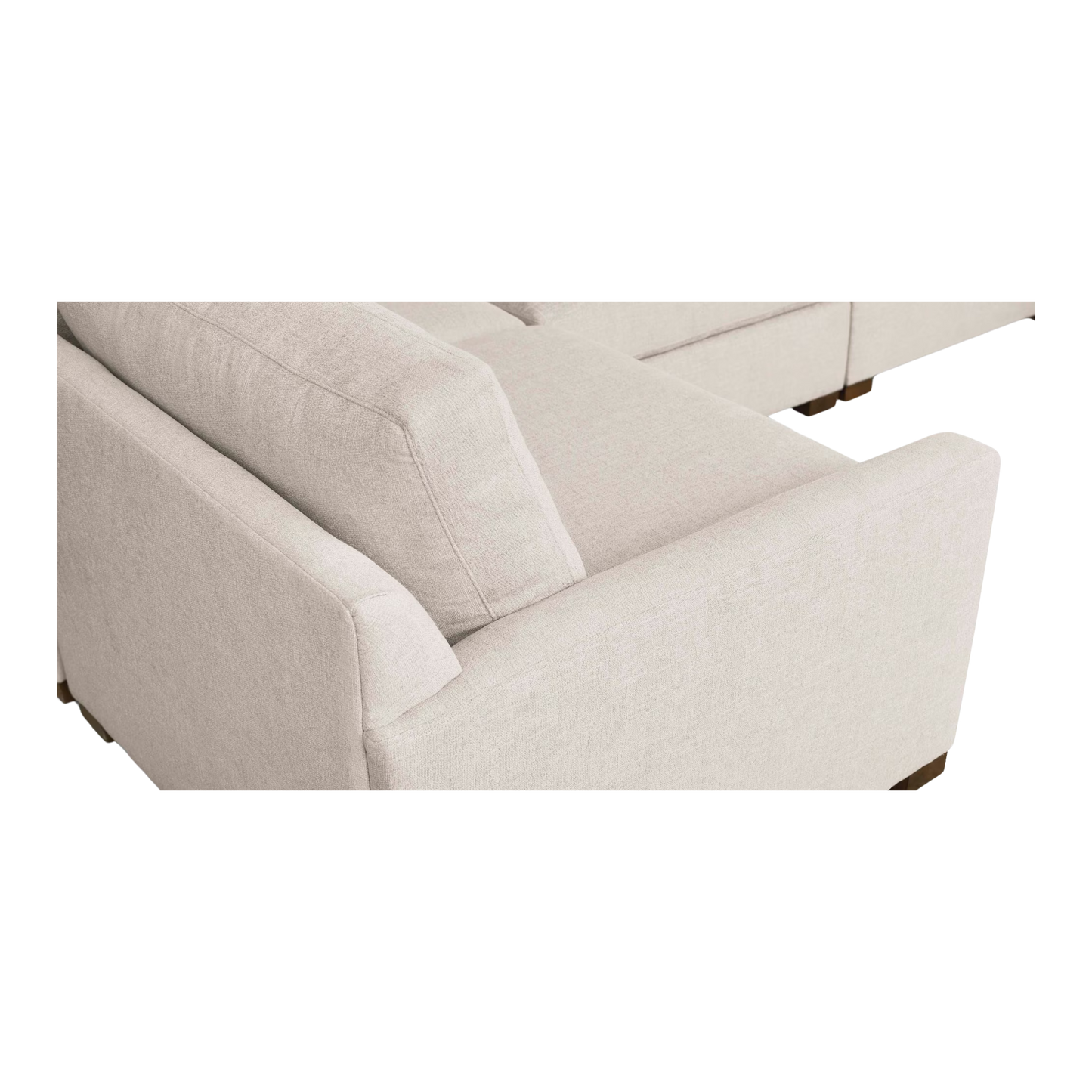 Colby Thin Track Arm Modular U-Shaped Sectional - Custom - Chapin Furniture