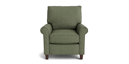 Oswell Roll Arm Accent Chair- Custom - Chapin Furniture