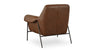 Richfield Leather Accent Chair- Cork Leather - Chapin Furniture