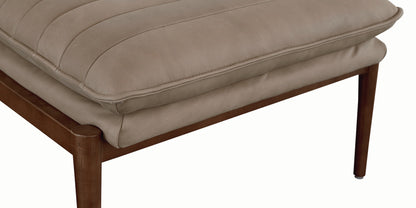 Ellis Leather Ottoman - Chapin Furniture