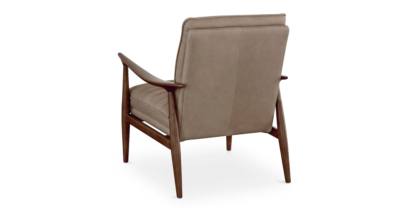 Ellis Leather Accent Chair - Chapin Furniture