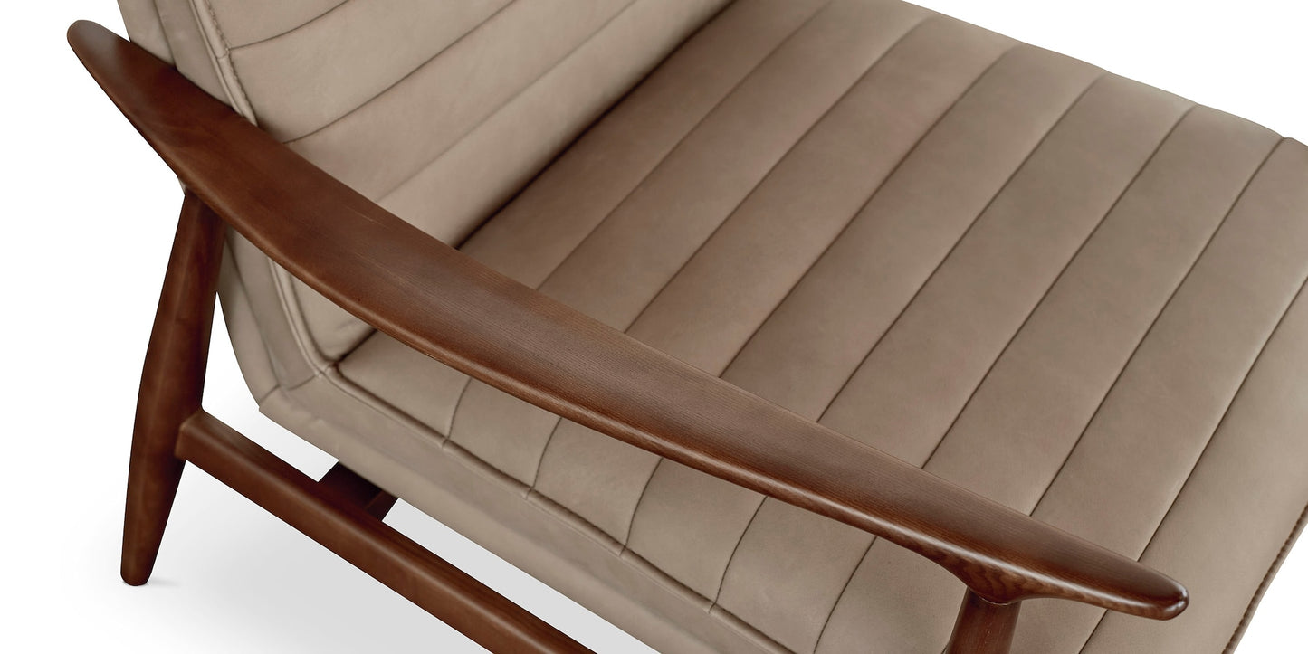 Ellis Leather Accent Chair - Chapin Furniture