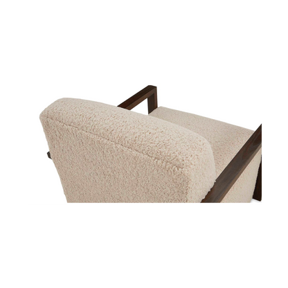 Creswell Wood Arm Swivel Chair - Custom - Chapin Furniture