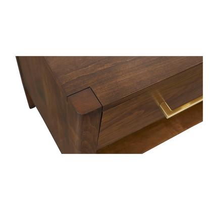 Benchmade Parkway Bedside Table - Tobacco - Chapin Furniture