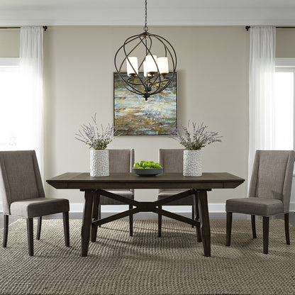 Double Bridge Trestle Dining Table Set - Chapin Furniture