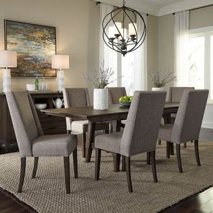 Double Bridge Trestle Dining Table Set - Chapin Furniture
