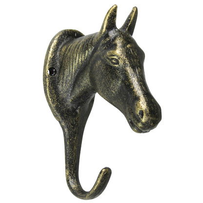 Horse Wall Hook - Cast Iron - Bronze - Chapin Furniture